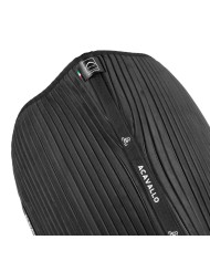STRIPE SUEDE JUMPING SADDLE PAD