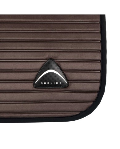 STRIPE SUEDE JUMPING SADDLE PAD