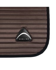 STRIPE SUEDE JUMPING SADDLE PAD