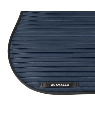 STRIPE SUEDE JUMPING SADDLE PAD