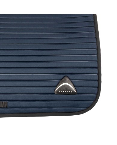 STRIPE SUEDE JUMPING SADDLE PAD