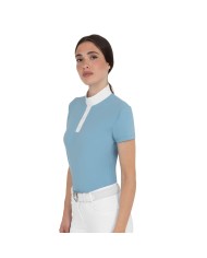 POLO DONNA BOTTONI MANICA CORTA MODELLO SALLY