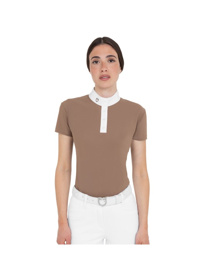 POLO DONNA BOTTONI MANICA CORTA MODELLO SALLY