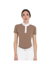 POLO DONNA BOTTONI MANICA CORTA MODELLO SALLY