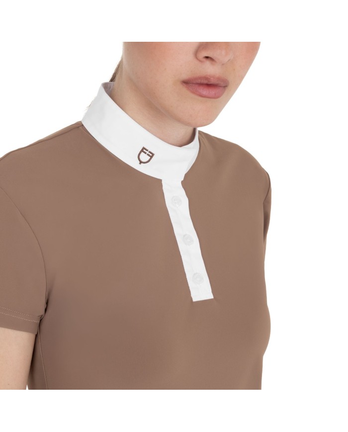 POLO DONNA BOTTONI MANICA CORTA MODELLO SALLY