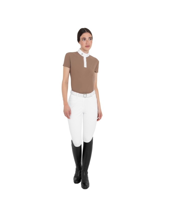 POLO DONNA BOTTONI MANICA CORTA MODELLO SALLY