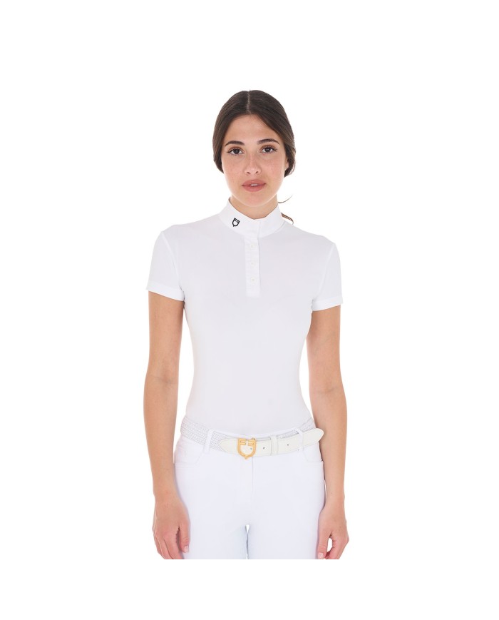 POLO DONNA BOTTONI MANICA CORTA MODELLO SALLY
