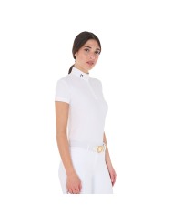 POLO DONNA BOTTONI MANICA CORTA MODELLO SALLY