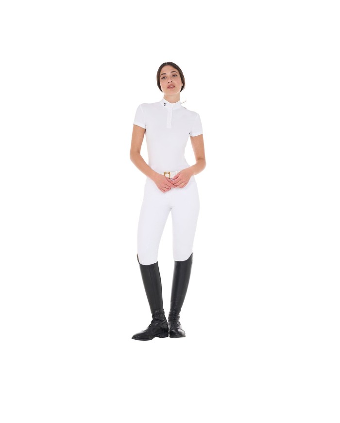 POLO DONNA BOTTONI MANICA CORTA MODELLO SALLY