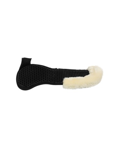 WITHERS FREE HEXAGONAL SOFT GEL PAD W/MICROPILE & BACK SHEEPSKIN EDGE