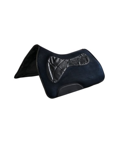 WESTERN ANATOMIC X-GRIP SYSTEM GEL PAD SYNTH WOOL LINED ONE SIZE BLACK