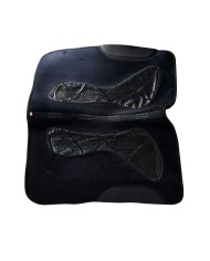 WESTERN ANATOMIC X-GRIP SYSTEM GEL PAD SYNTH WOOL LINED ONE SIZE BLACK