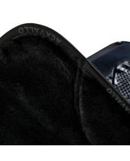 WESTERN ANATOMIC X-GRIP SYSTEM GEL PAD SYNTH WOOL LINED ONE SIZE BLACK