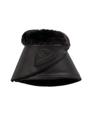 ACAVALLO BELL BOOTS W/SYNTHETIC FUR IN PU LEATHER W FASTENING