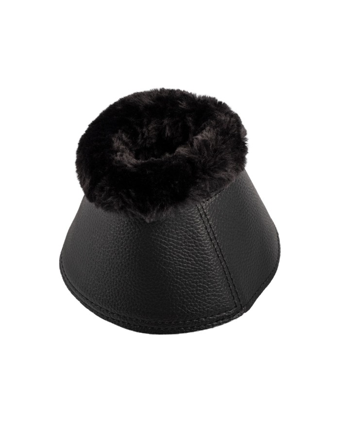ACAVALLO BELL BOOTS W/SYNTHETIC FUR IN PU LEATHER W FASTENING