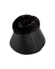 ACAVALLO BELL BOOTS W/SYNTHETIC FUR IN PU LEATHER W FASTENING