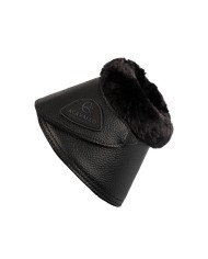 ACAVALLO BELL BOOTS W/SYNTHETIC FUR IN PU LEATHER W FASTENING