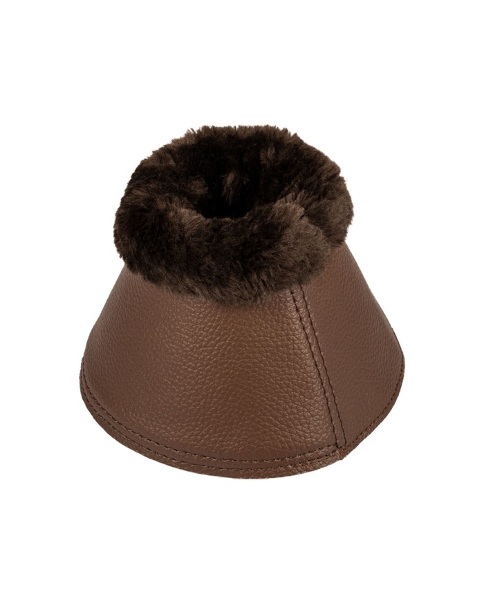 ACAVALLO BELL BOOTS W/SYNTHETIC FUR IN PU LEATHER W FASTENING