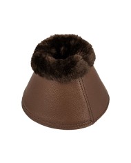 ACAVALLO BELL BOOTS W/SYNTHETIC FUR IN PU LEATHER W FASTENING