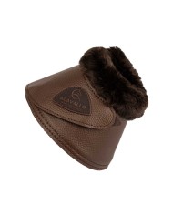 ACAVALLO BELL BOOTS W/SYNTHETIC FUR IN PU LEATHER W FASTENING