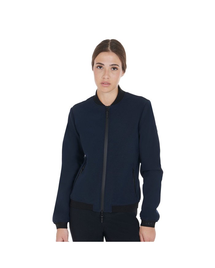 Giacca bomber donna in tessuto tecnico