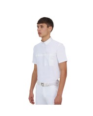 MEN S COMPETITION RIDERTECHNOLOGY POLO SHIRT SS WITH ZIP