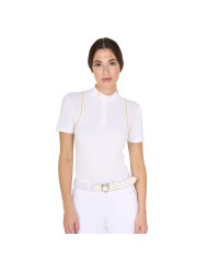 WOMEN S COMPETITION POLO SHIRT SS BUTTONS