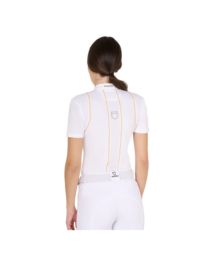 WOMEN S COMPETITION POLO SHIRT SS BUTTONS
