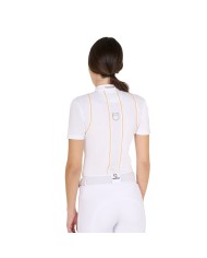WOMEN S COMPETITION POLO SHIRT SS BUTTONS