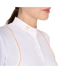 WOMEN S COMPETITION POLO SHIRT SS BUTTONS