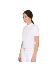 WOMEN S COMPETITION POLO SHIRT SS BUTTONS