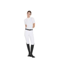 WOMEN S COMPETITION POLO SHIRT SS BUTTONS