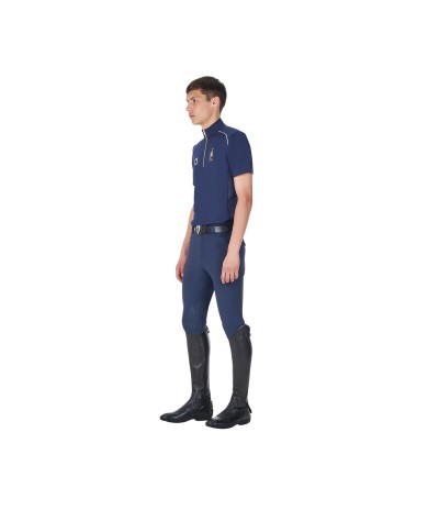 MEN S TECHNICAL TRAINING POLO SS ZIP EQUESTROxFISE