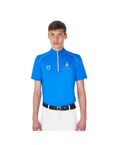 MEN S TECHNICAL TRAINING POLO SS ZIP EQUESTROxFISE
