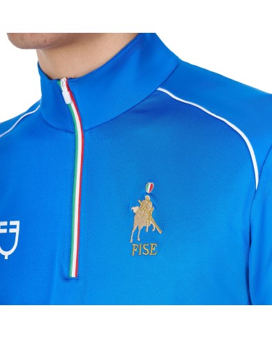 MEN S TECHNICAL TRAINING POLO SS ZIP EQUESTROxFISE