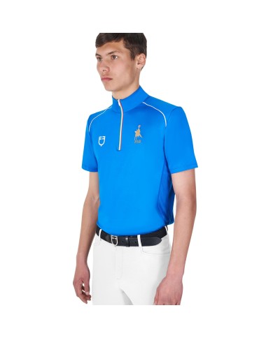MEN S TECHNICAL TRAINING POLO SS ZIP EQUESTROxFISE