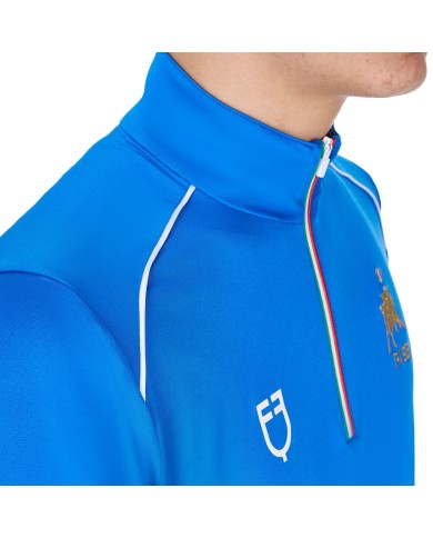 MEN S TECHNICAL TRAINING POLO SS ZIP EQUESTROxFISE