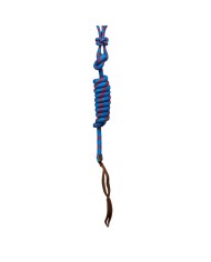 KNOTTED ROPE HALTER W/LEAD