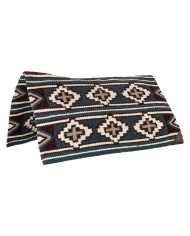 NZ WOOL CONTOUR SHAPE BLANKET 33X38