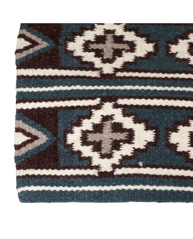 NZ WOOL CONTOUR SHAPE BLANKET 33X38