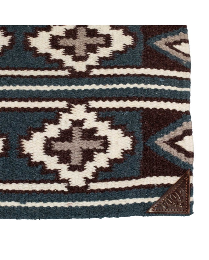 NZ WOOL CONTOUR SHAPE BLANKET 33X38