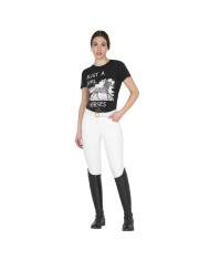 WOMEN S HORSE LOVER COTTON T-SHIRT