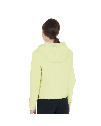 Giacchetto donna reversibile con zip e cappuccio Giacchetto donna reversibile con zip e cappuccio