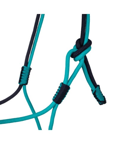 BRAIDED HALTER WITH DECORATIONS