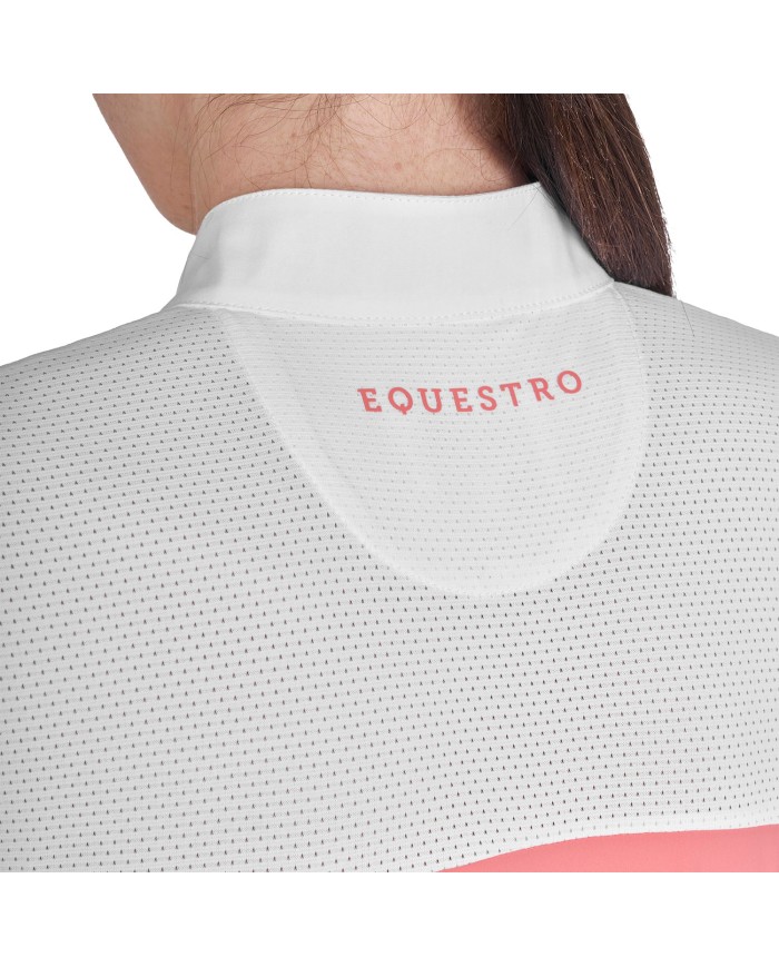 WOMAN POLO SHIRT SS BUTTONS 1/2 MESH