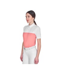 WOMAN POLO SHIRT SS BUTTONS 1/2 MESH