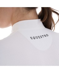 WOMAN POLO SHIRT SS BUTTONS 1/2 MESH