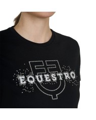 WOMEN S ELEGANT LOGO COTTON T-SHIRT