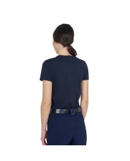 WOMEN S ELEGANT LOGO COTTON T-SHIRT