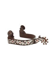 SPERONI WESTERN BRUNITI STRASS/FLOWERS